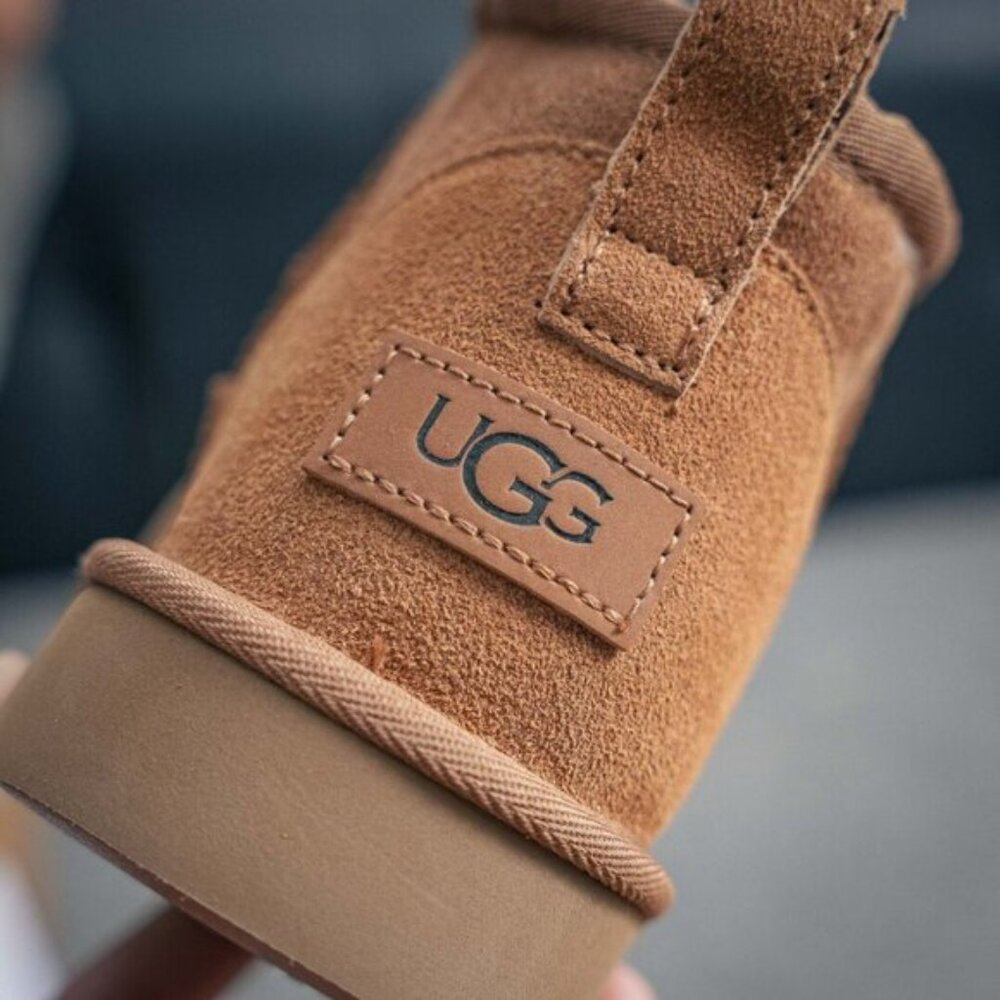 UGG Tan Ankle Boots - Picture 5 of 6
